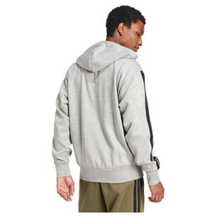 Poler&oacute;n Con Capucha Essentials Fleece 3 Tiras Adidas