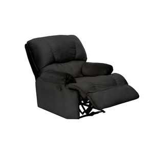 Bergere Perugia Reclinable Tela Velvet Negro