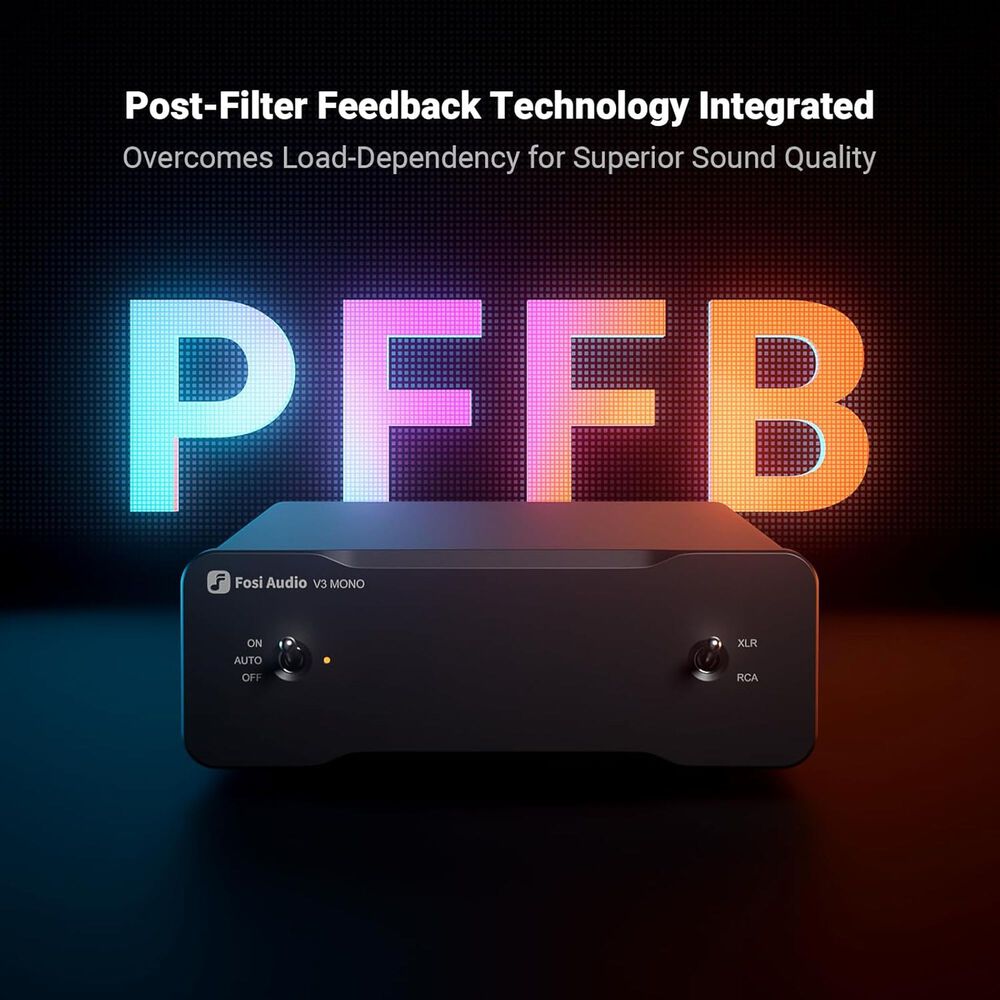 Amplificador De Sonido Clase D Hifi Fosi Audio V3 Mono image number 4.0