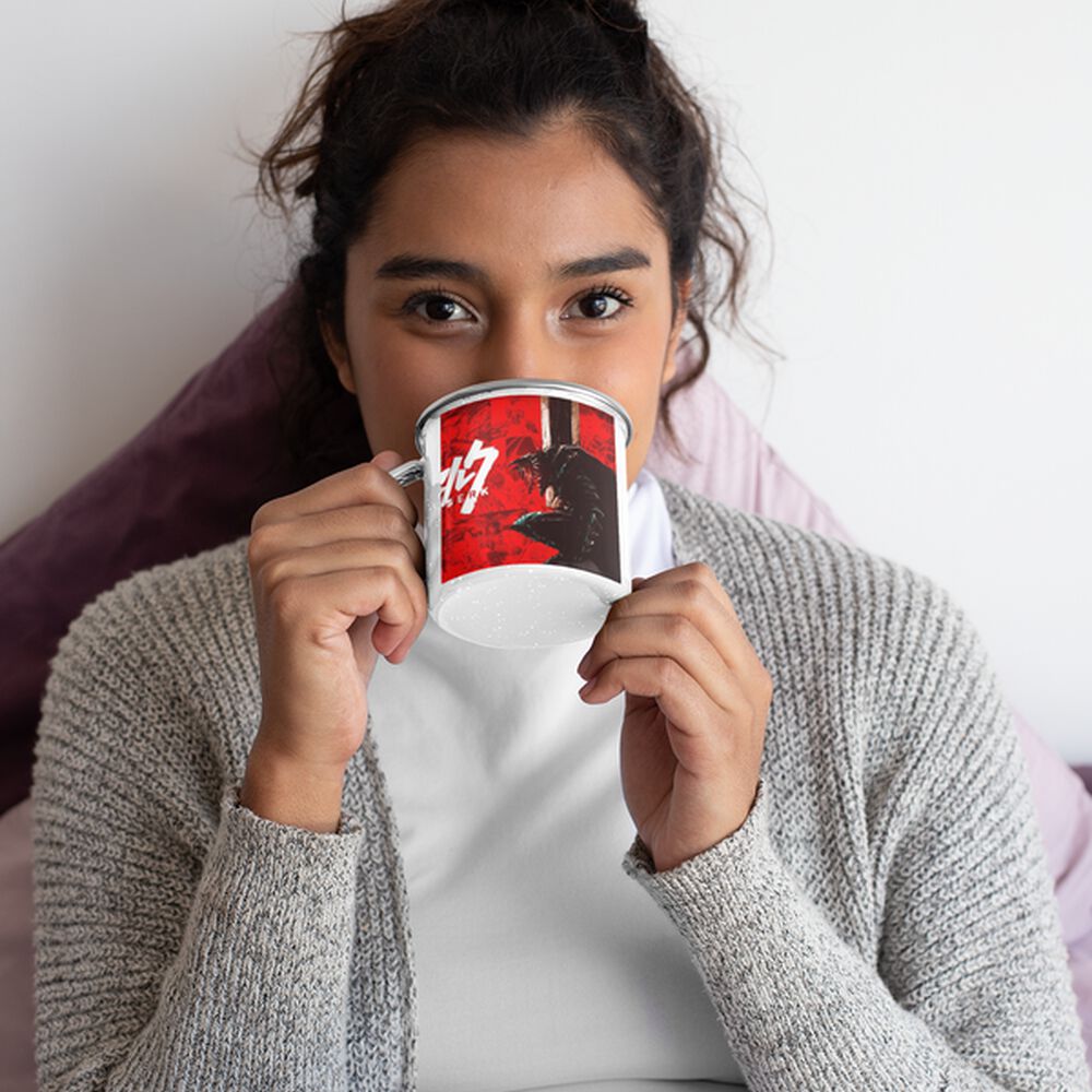 Taza Enlozada Lechera Guts Berserk Anime image number 2.0