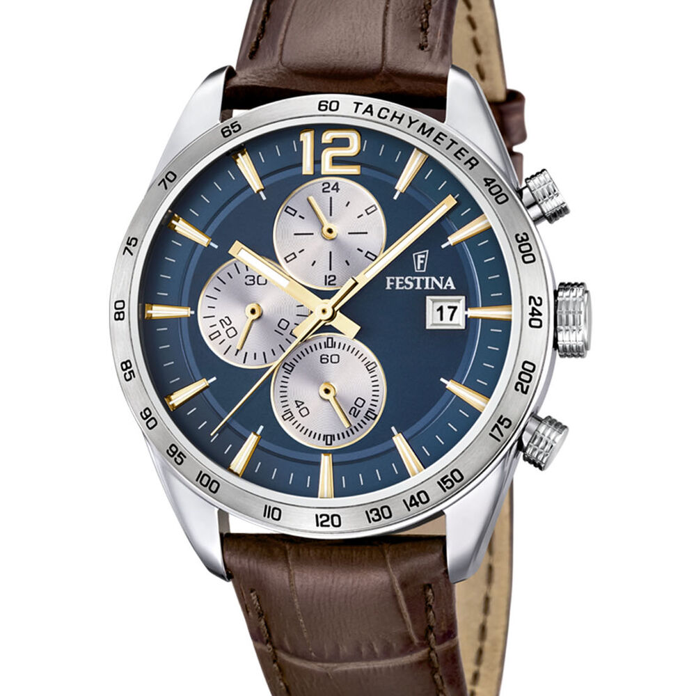 Reloj F16760/7 Festina Azul Hombre Timeless Chronograph image number 0.0