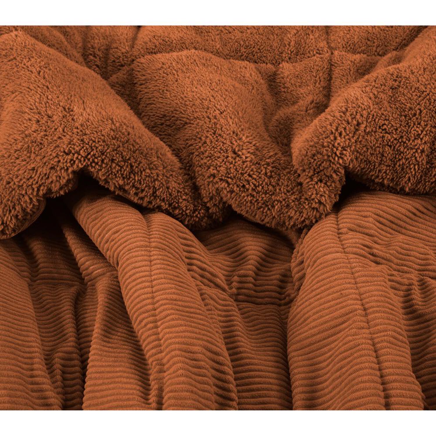 Plum&oacute;n Sherpa Azhome Corduroy / 1.5 Plazas image number 2.0