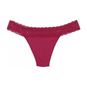 Calzon Microfibra Con Encaje Rojo 2rios