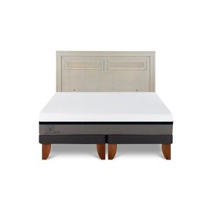 Cama Europea Cic Balance / 2 Plazas / Base Dividida + Respaldo