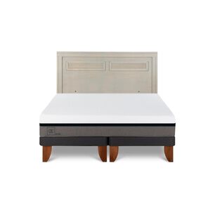 Cama Europea Cic Balance / 2 Plazas / Base Dividida + Respaldo