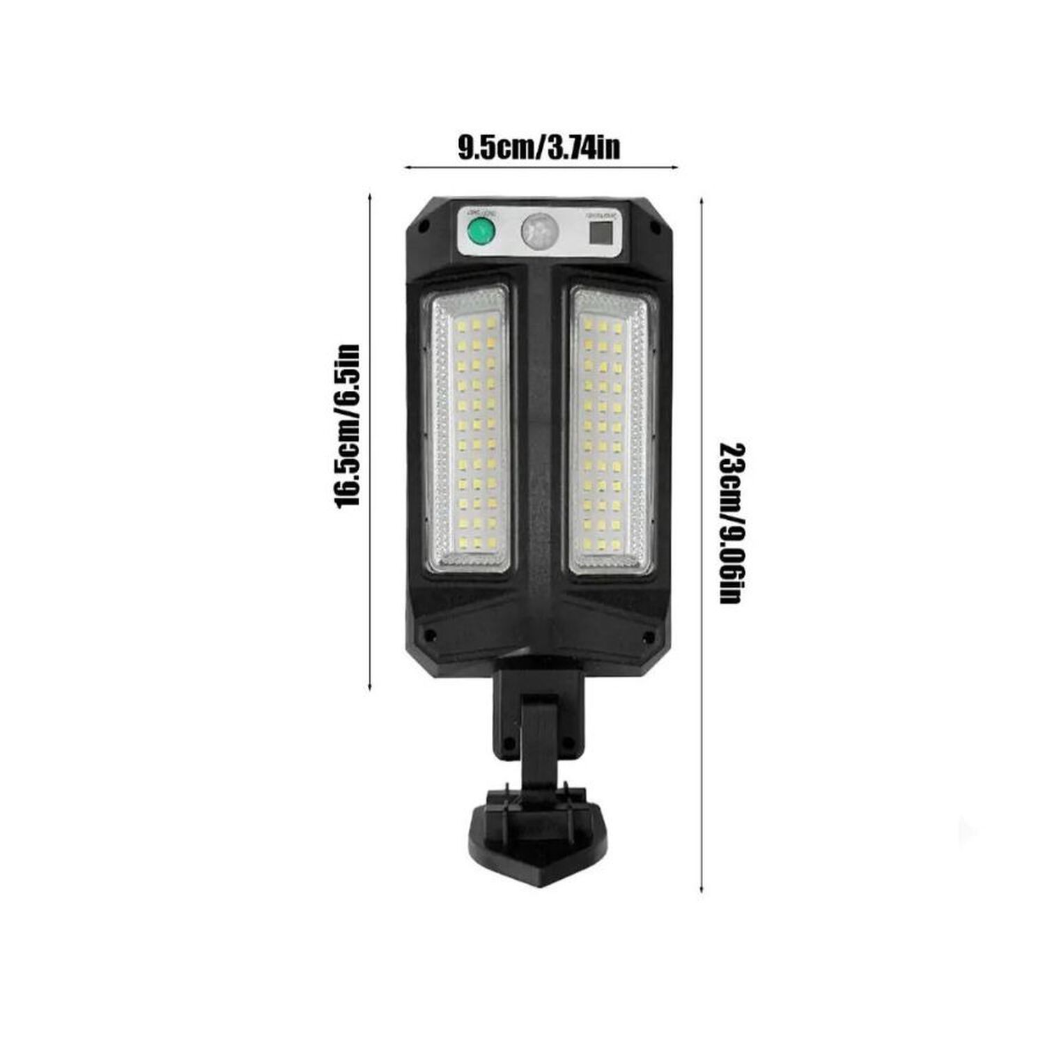 Foco Solar Led Exterior Con Sensor Movimiento Y Control Remoto image number 3.0