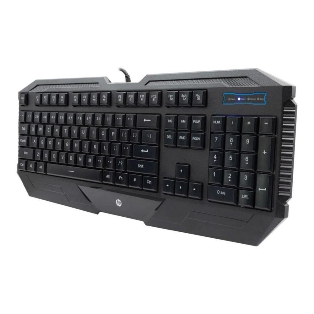 Teclado Gamer Usb Retroiluminado Ingles K130 image number 0.0