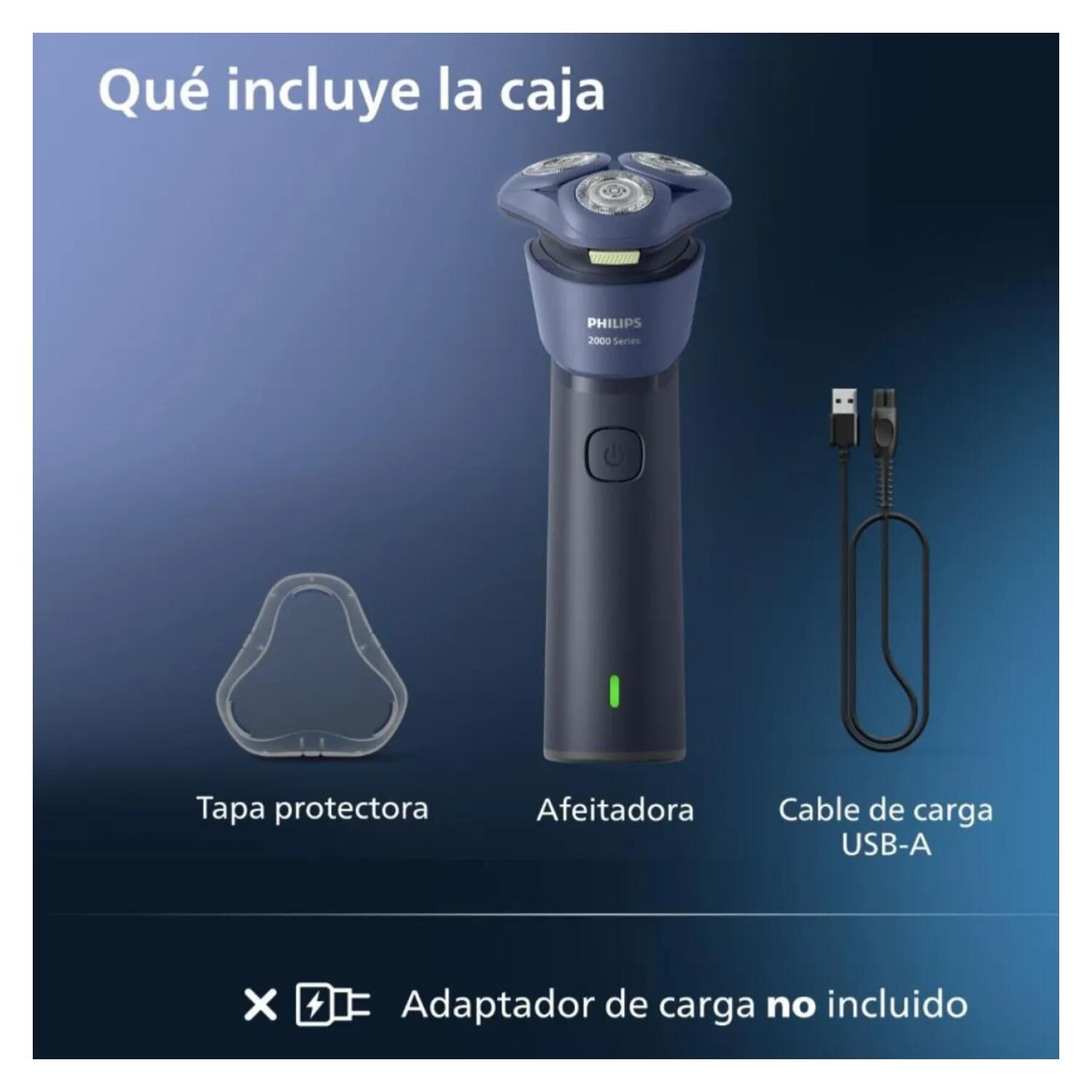Afeitadora Rotativa Humedo Y Seco Powercut S2885/02 Philips image number 2.0