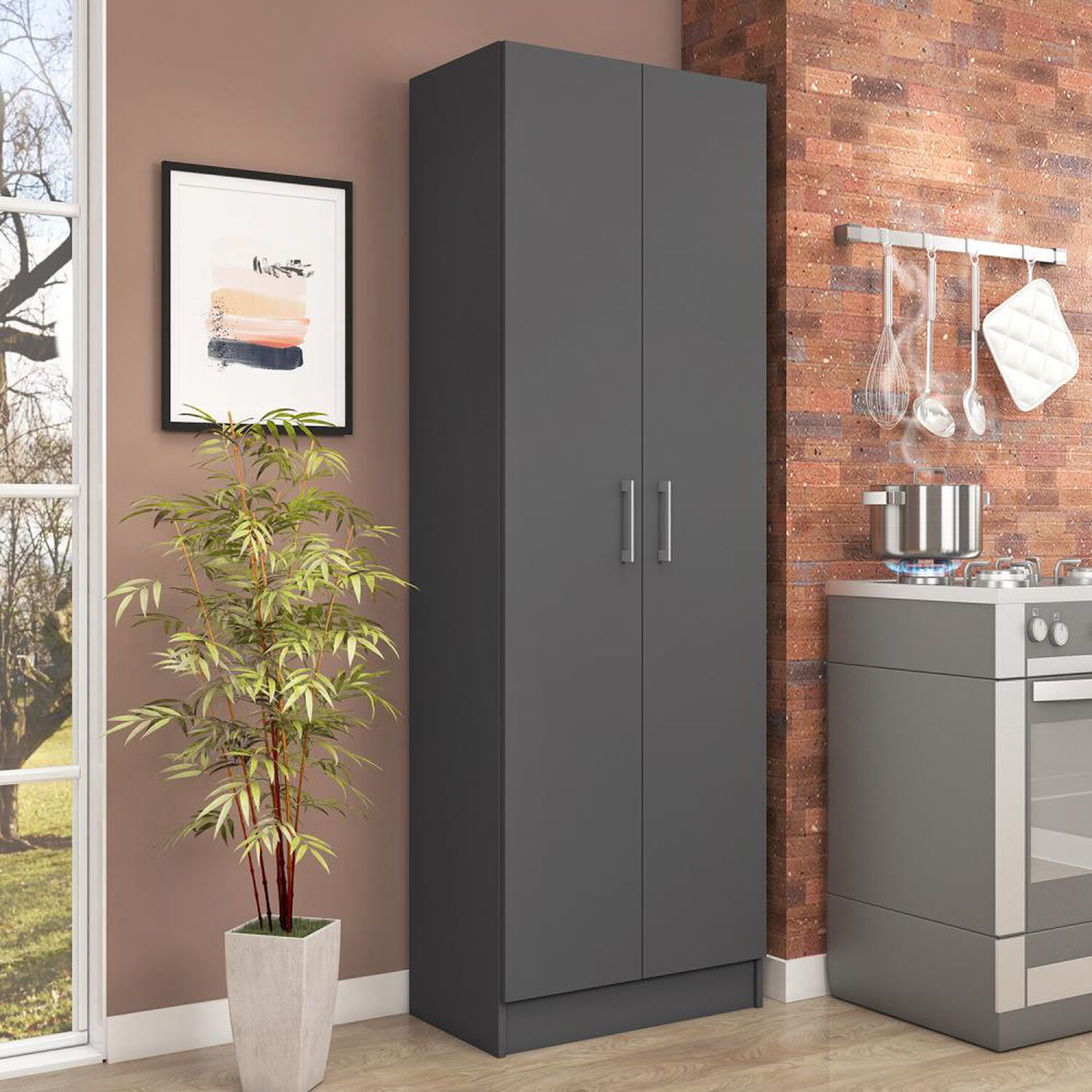 Mueble Multiuso Vekka Home Despensa / 1 Puerta / 0 image number 5.0