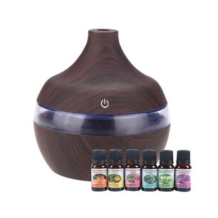 Pack Humidificador De Grano + 6 Esencias Aromaticas
