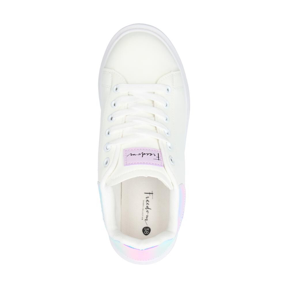 Zapatilla Urbana Mujer Freedom White image number 4.0