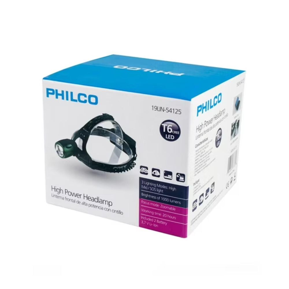 Linterna Cabeza Led Ultra Brillante 3 Modos Iluminacion image number 3.0