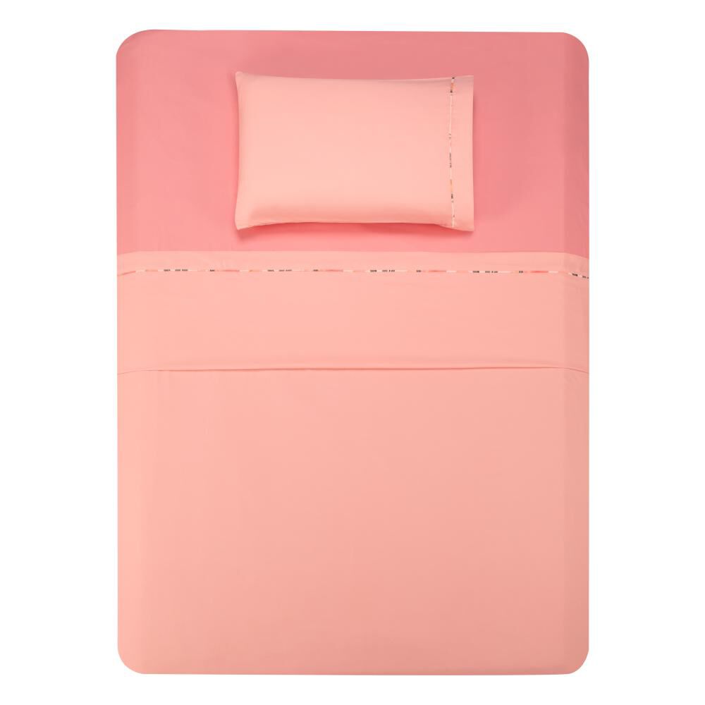 Juego De Sábanas Azhome Bicolor / 1.5 Plazas image number 1.0