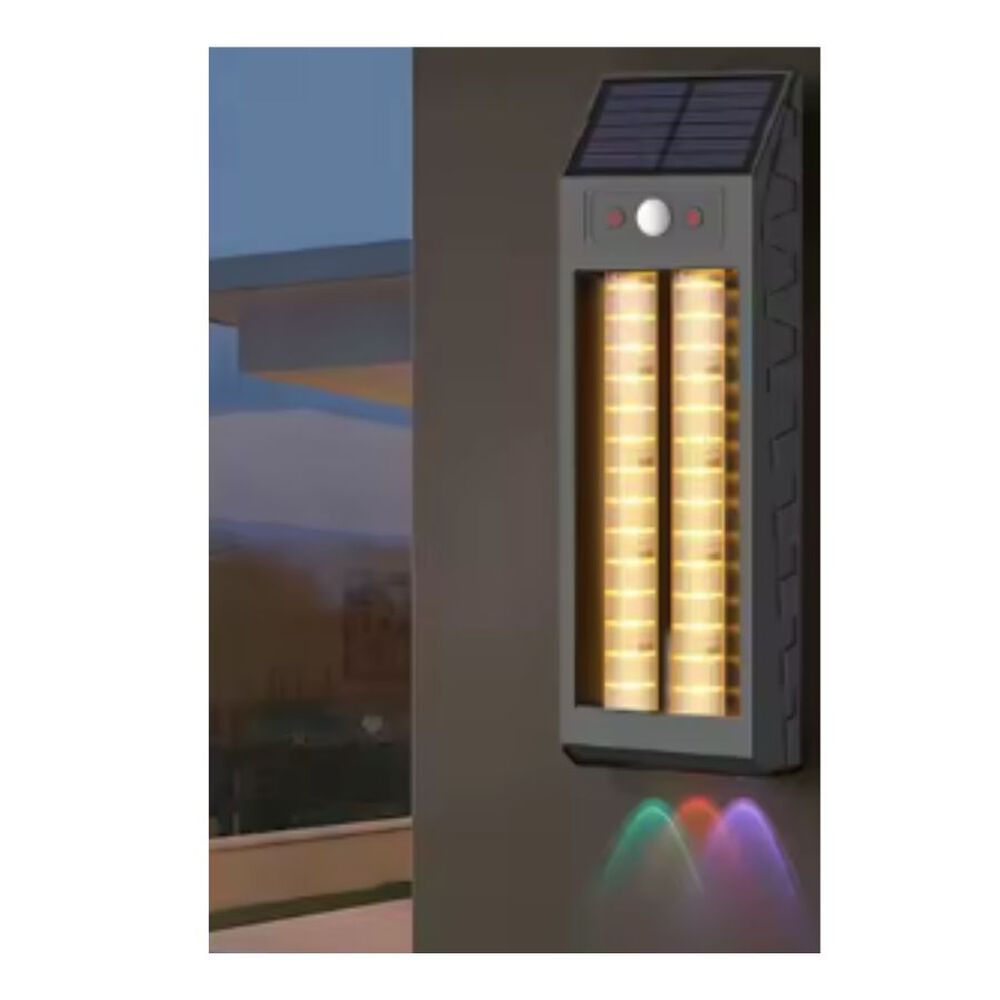 Lámpara Doble De Pared Solar Led Para Colgar En Exteriores image number 2.0