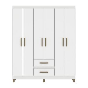 Cl&oacute;set Vekkahome Coimbra / 6 Puertas / 2 Cajones