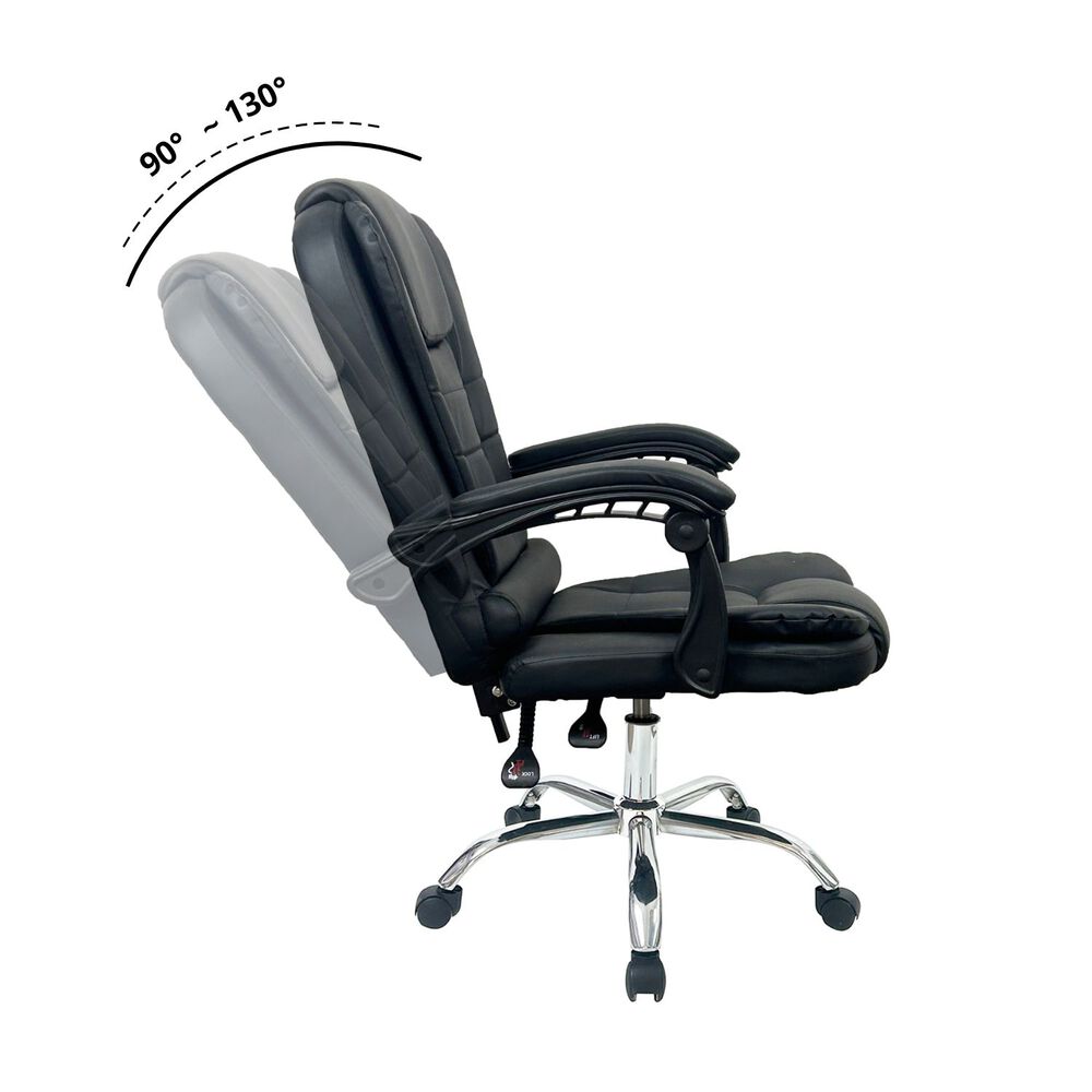Sillón Gerencial Praga Negro image number 5.0