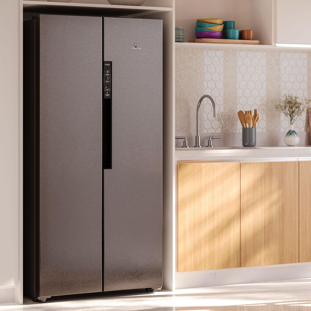 Refrigerador Mademsa 430l No Frost Side By Side Mas430 Inox image number 7.0