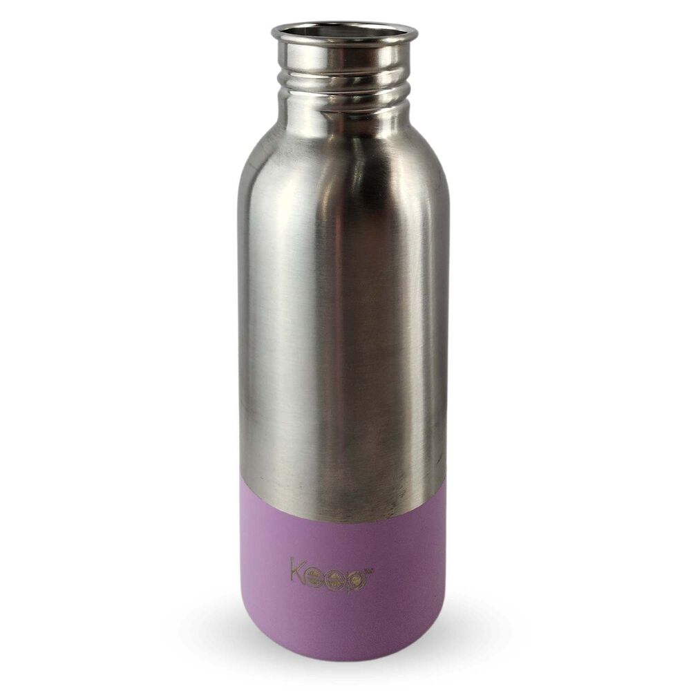 Botella Metalica Keep 600ml Bebidas Deporte Lila image number 5.0