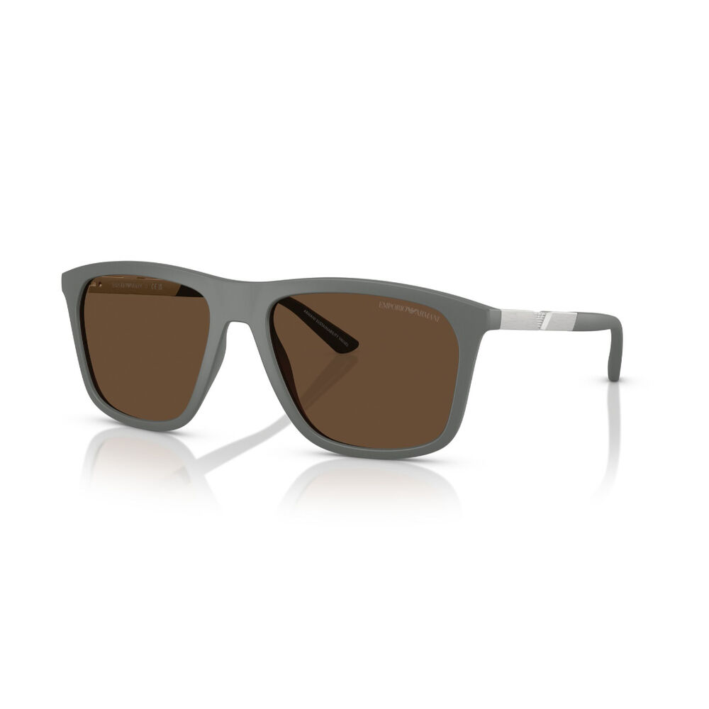 Lentes De Sol Gris Emporio Armani image number 1.0