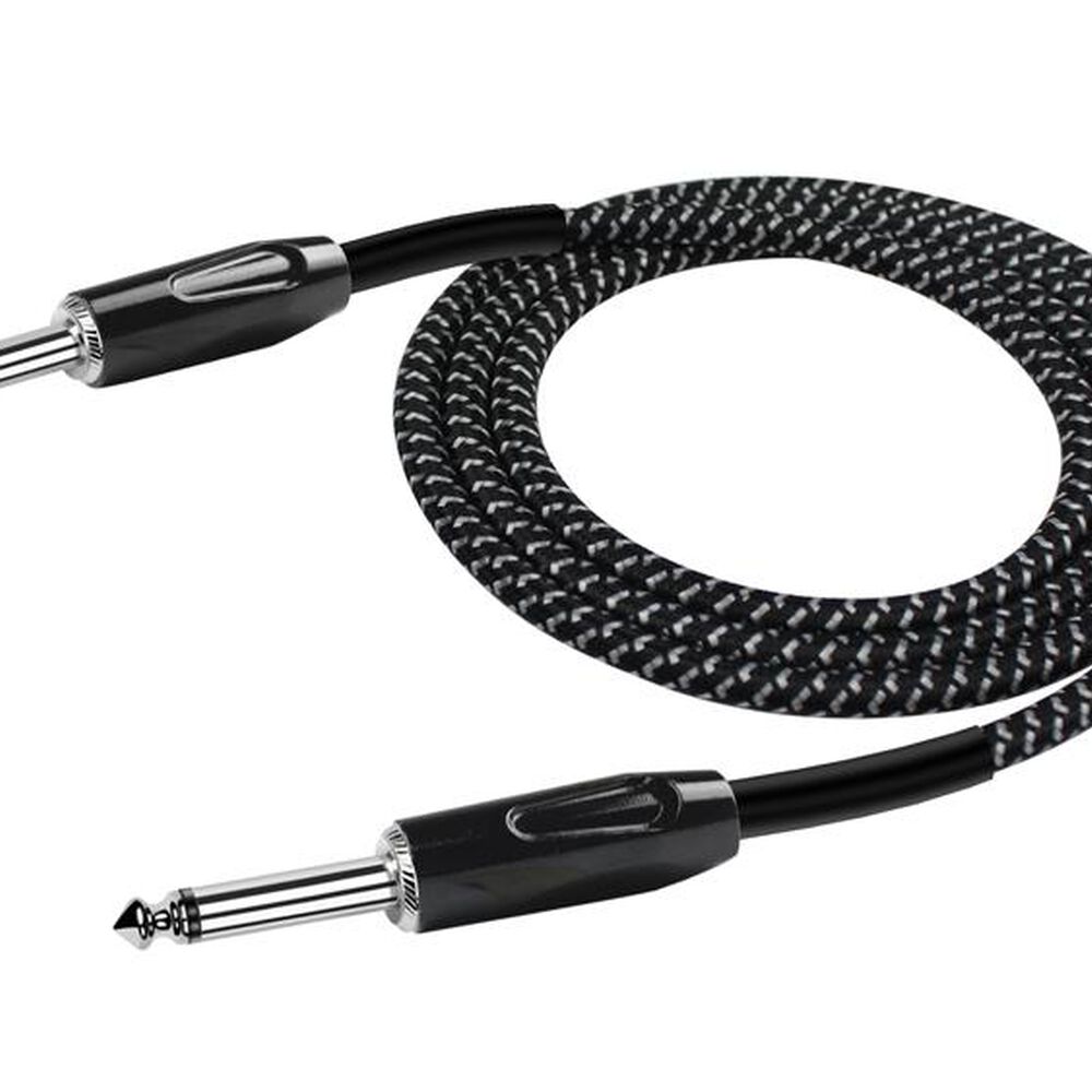 Cable Instrumento 10m 1/4'' Mono Plug Tejido Iwcx-201b-10 image number 1.0