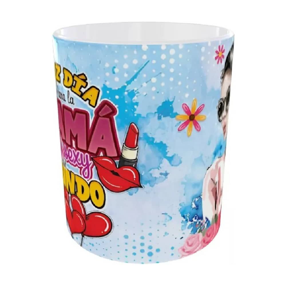 Taza Dia De La Madre Para La Mam&aacute; M&aacute;s Sexy Del Mundo 325 Ml Cer&aacute;mica image number 1.0