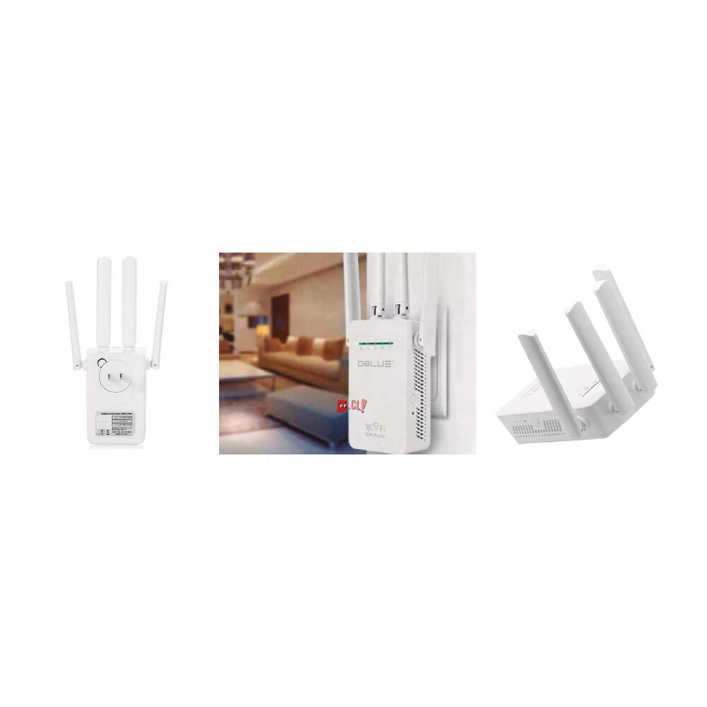 Repetidor Amplificador Señal Internet Wifi De 4 Antenas - Ps image number 1.0