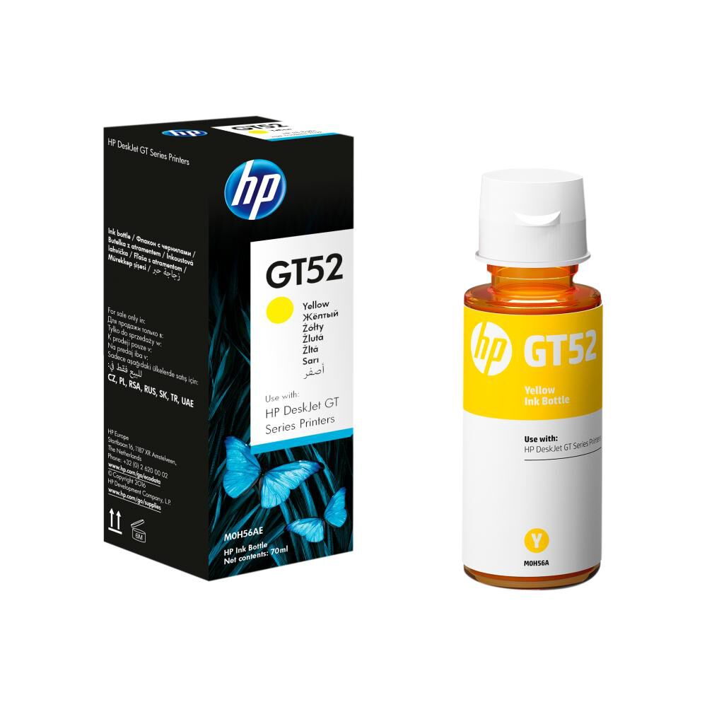 Tinta HP / GT52 (M0H56AL) / Yellow image number 0.0