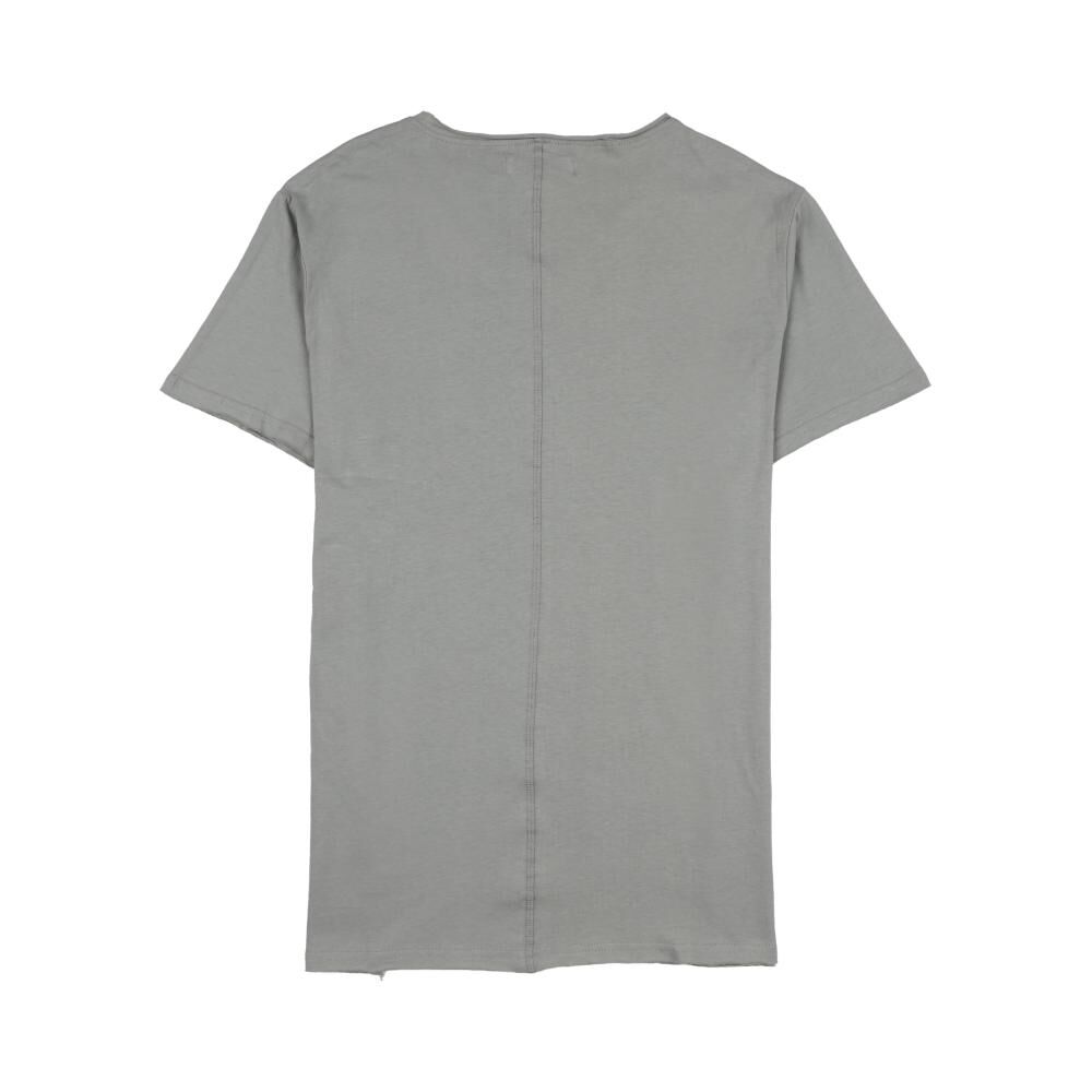 Polera Lisa Slim Fit Manga Corta Cuello Redondo Hombre Rolly Go image number 1.0