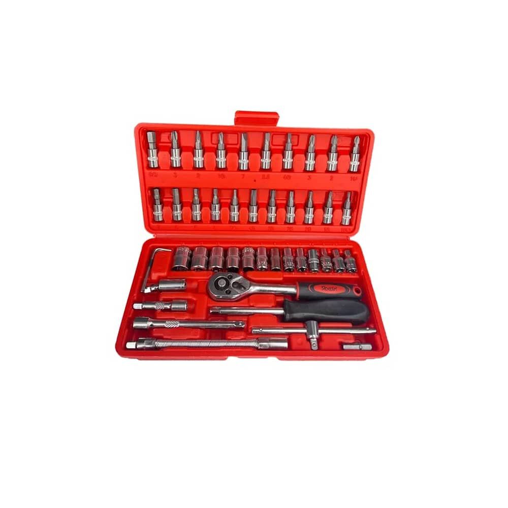 Set De Herramientas Reparaci&oacute;n Para Automoviles 46 Piezas image number 0.0