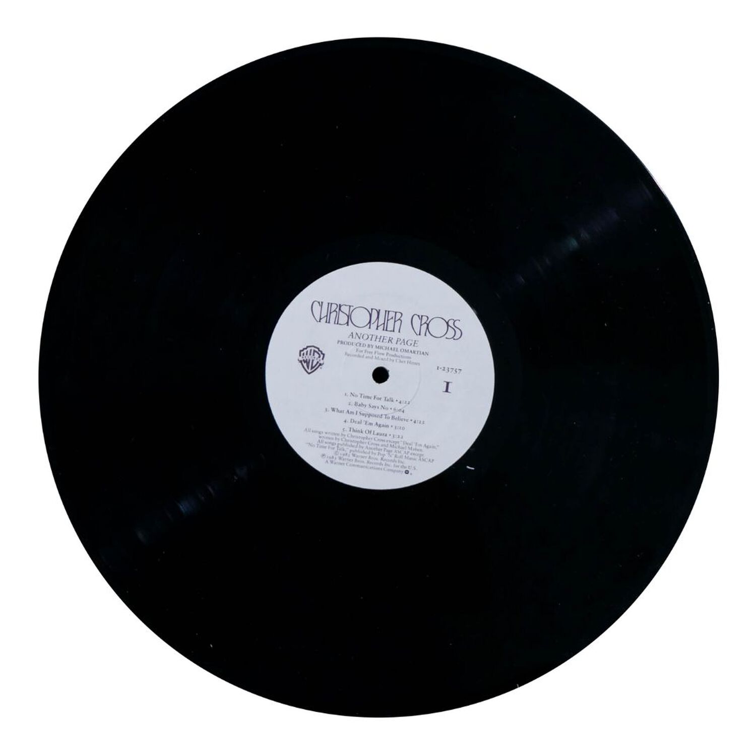 Christopher Cross - Another Page | Vinilo Usado image number 3.0