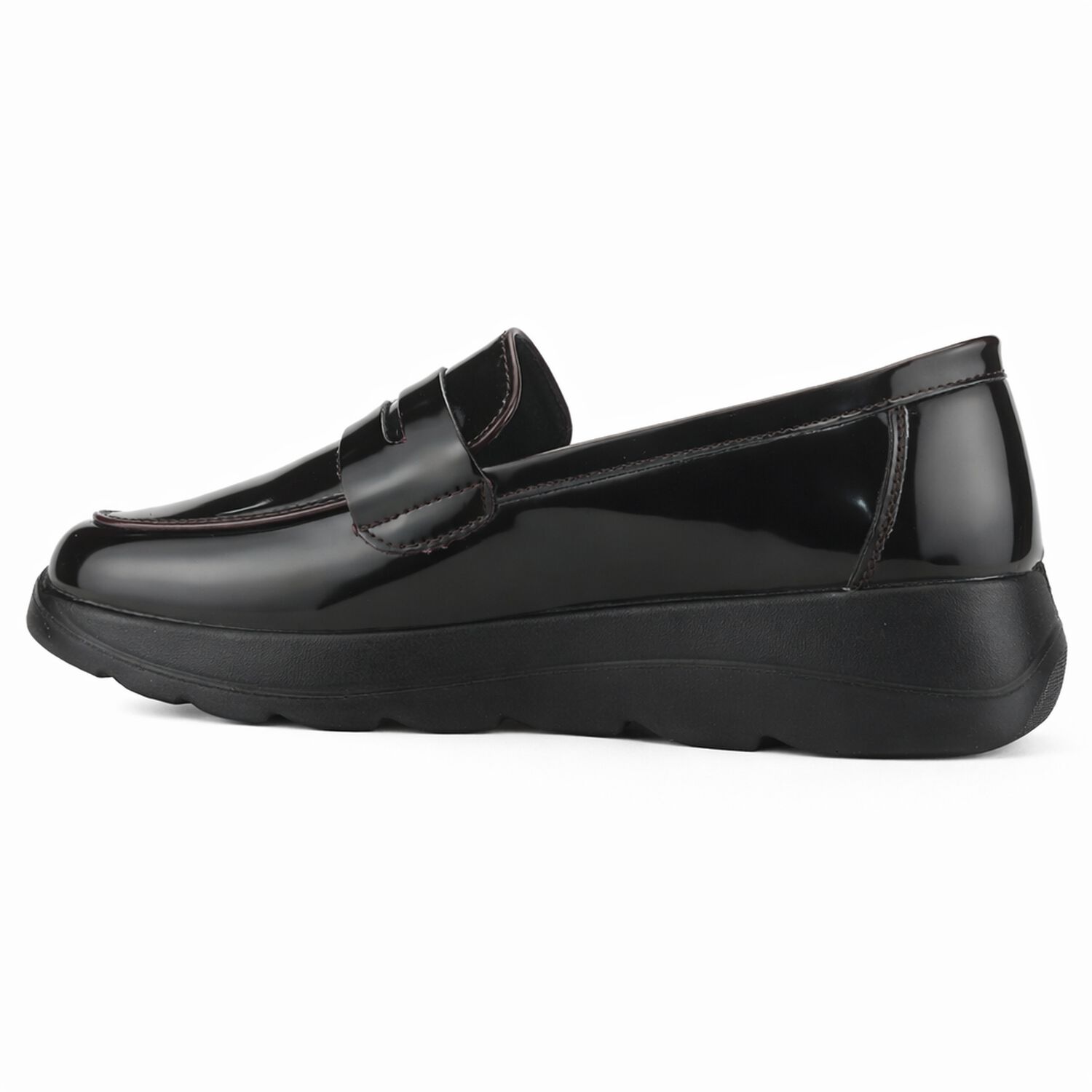 Mocasin Burdeo Mujer Casual Chalada Onix image number 1.0