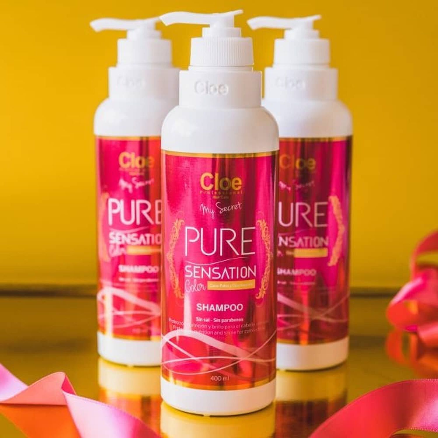 Shampoo Pure Sensation Color Cloe 400ml image number 3.0