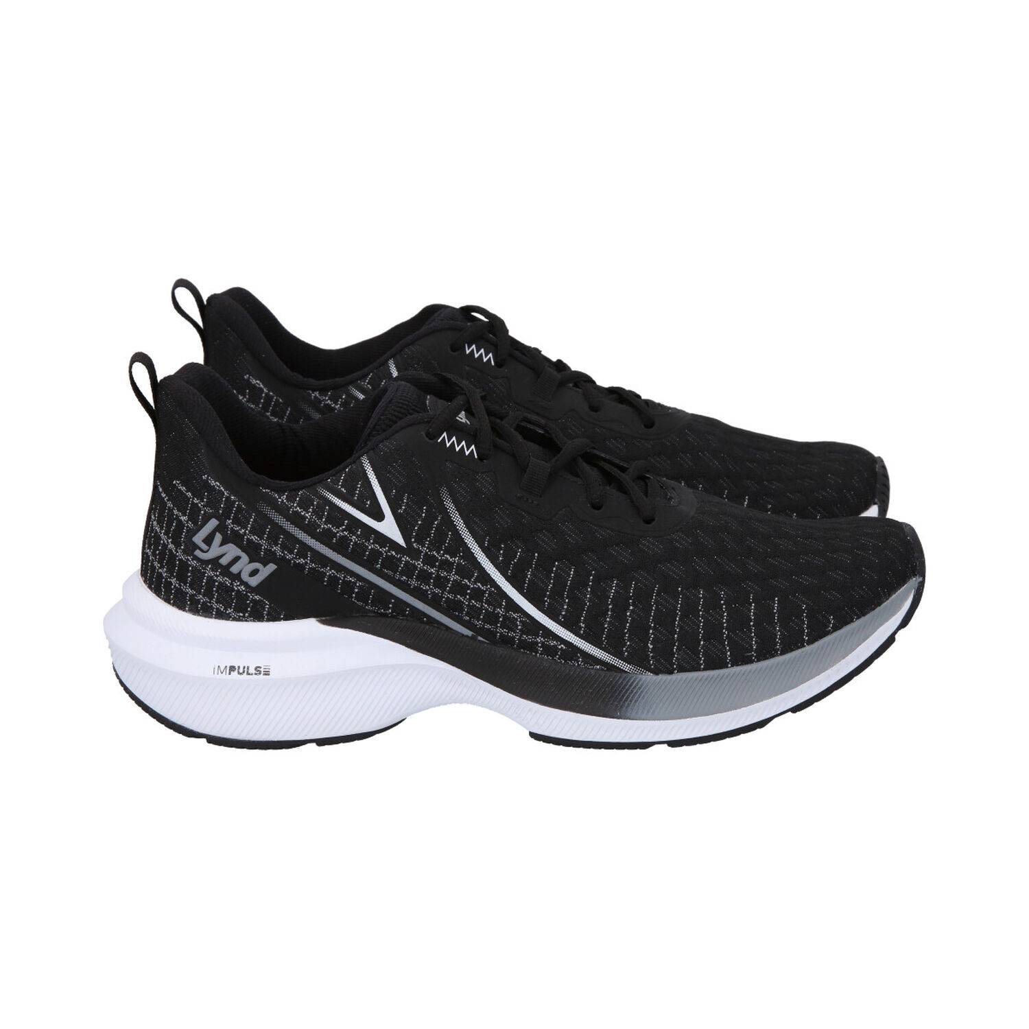Zapatilla Hombre Grid Negro Lynd image number 2.0