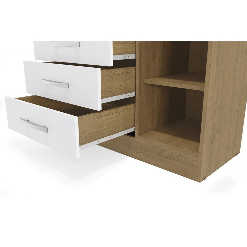 C&oacute;moda Yardas Beatriz Blanco / Angel&iacute;n 5 Cajones 1 Puerta image number 3.0