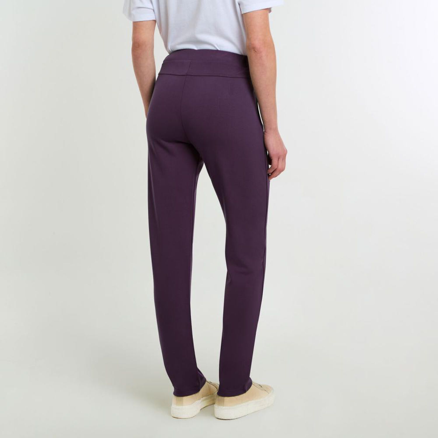 Calza Pretina El&aacute;sticada Tiro Alto Regular Mujer Lesage image number 2.0