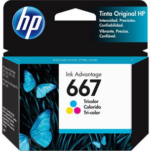 Tinta HP 667 Tricolor Advantage