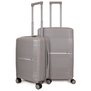 Pack 2 Maletas S+m Gris Chic F La Maleta De Chile