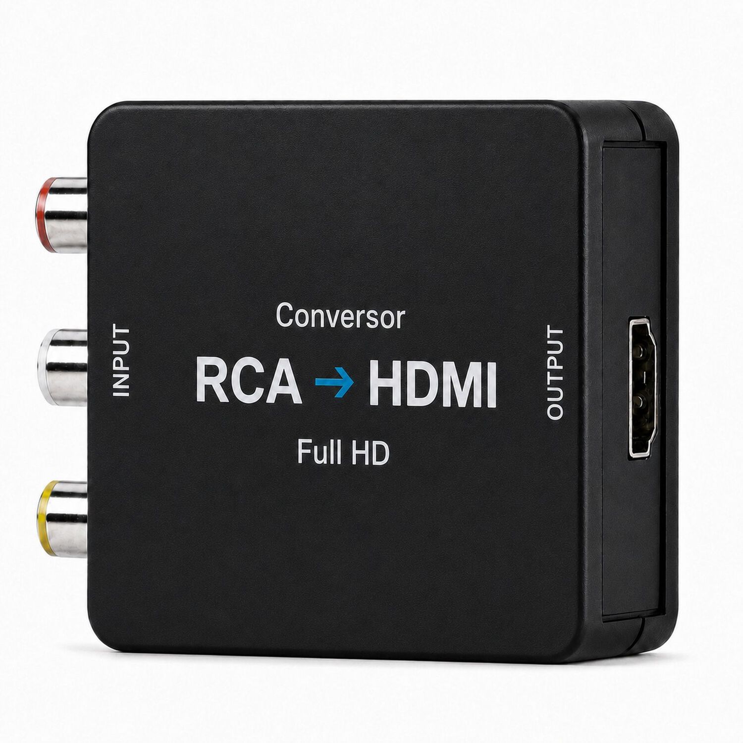 Conversor De Entrada Rca A Salida Hdmi Full Hd 1080p image number 1.0