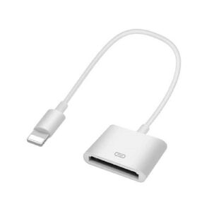 Adaptador Para Iphone Lightning Otg De 8 Pines Macho A 30 Pines Hembra