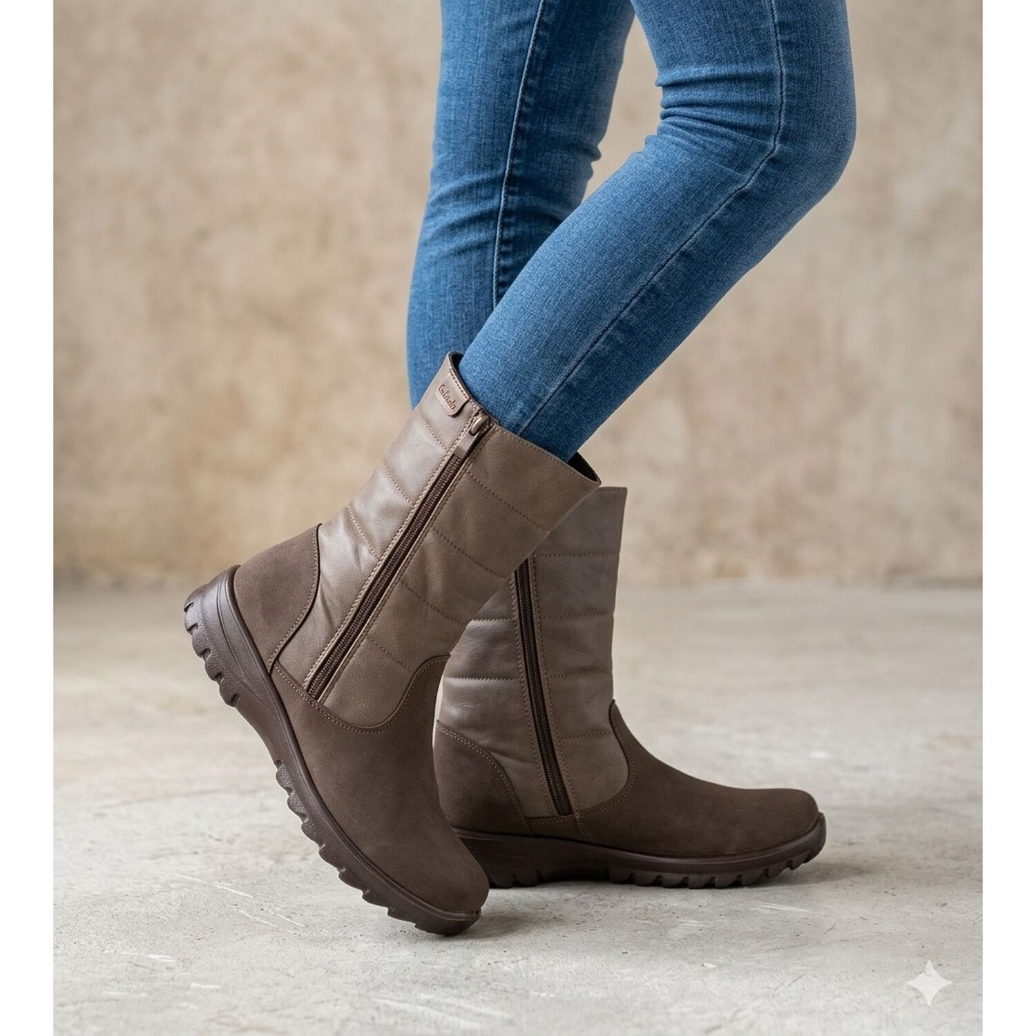 Bota Yata Taupe Passer image number 5.0