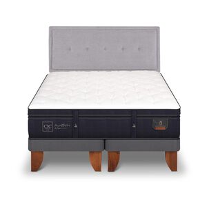 Cama Europea Cic Super Premium / King / Base Dividida + Respaldo
