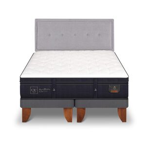 Cama Europea Cic Super Premium / King / Base Dividida + Respaldo
