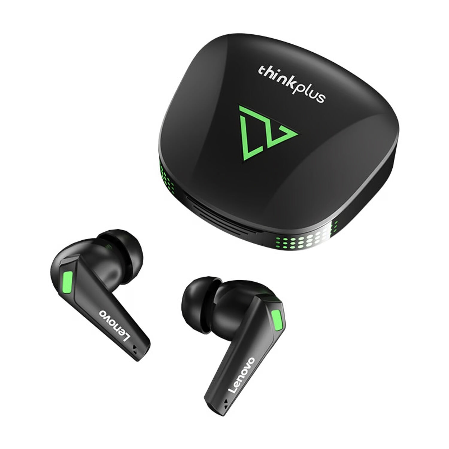 Aud&iacute;fonos Bluetooth Gamer Lenovo Xt85 Iluminaci&oacute;n Verde - Ps image number 0.0