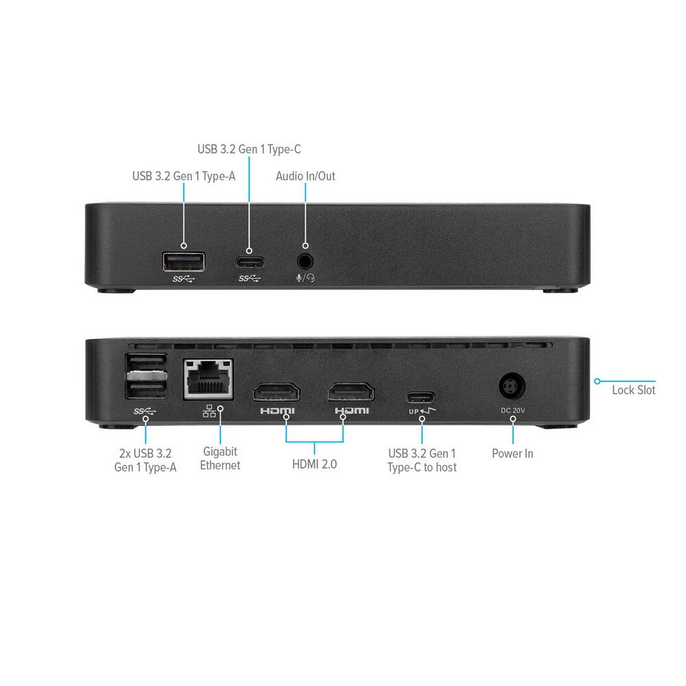 Docking Station Universal Targus Usb-c Dual Video 4k Dock310 image number 1.0