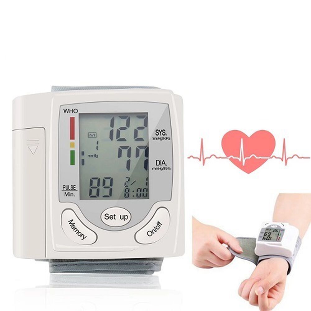 Medidor De Presión Sanguinea Digital Recargable Usb C Brazo Toma Presión Arterial Tensiometro Electrónico image number 0.0