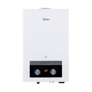 Calefont Midea MGWH10-20EQPCLW-GL / Tiro Forzado / Gas Licuado  / 10 Litros
