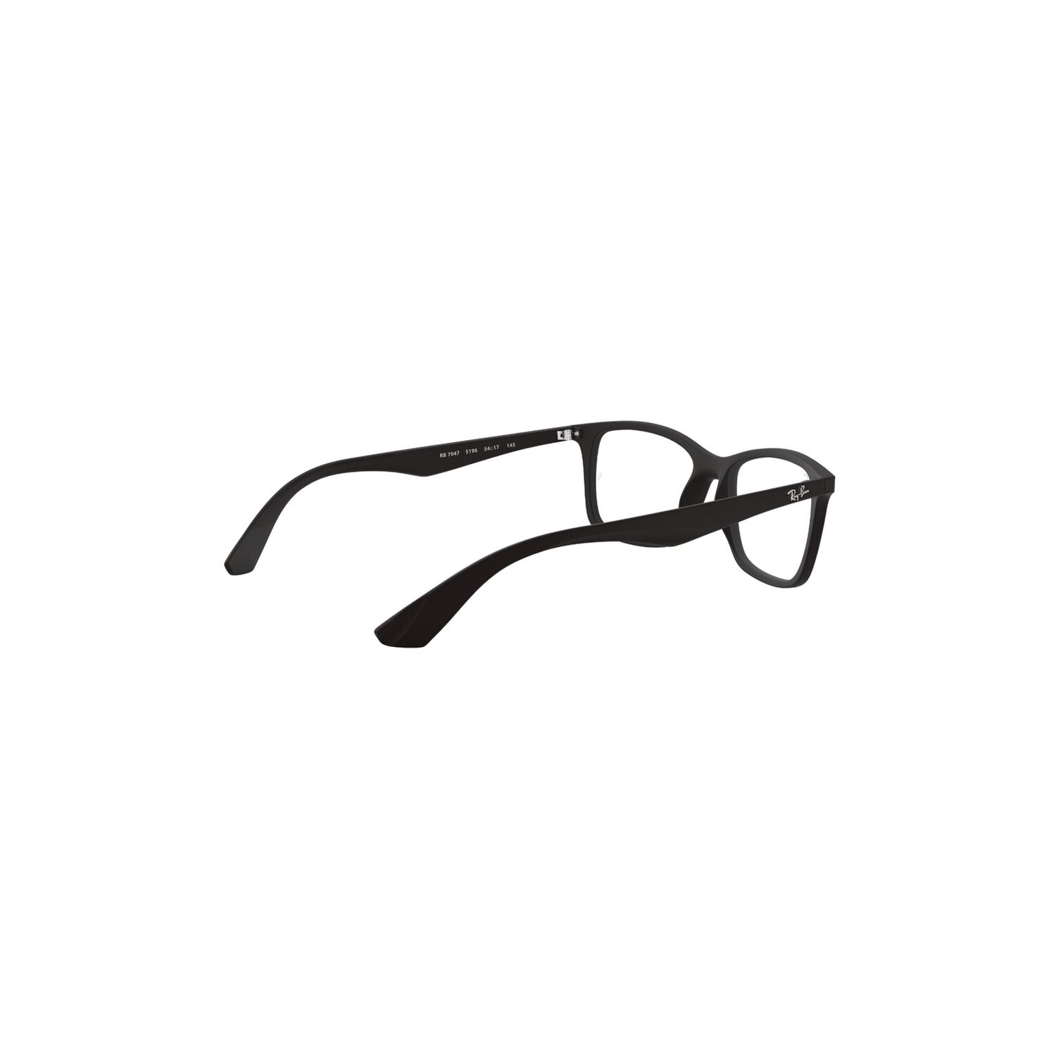 Lentes &Oacute;pticos Matte Black Ray-ban Optical image number 8.0