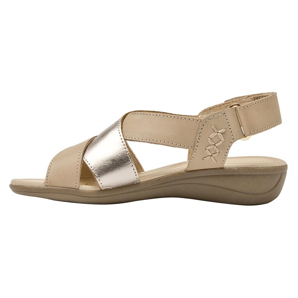 Sandalia Mujer Bruno Rossi Brm0154 Beige image number 3.0