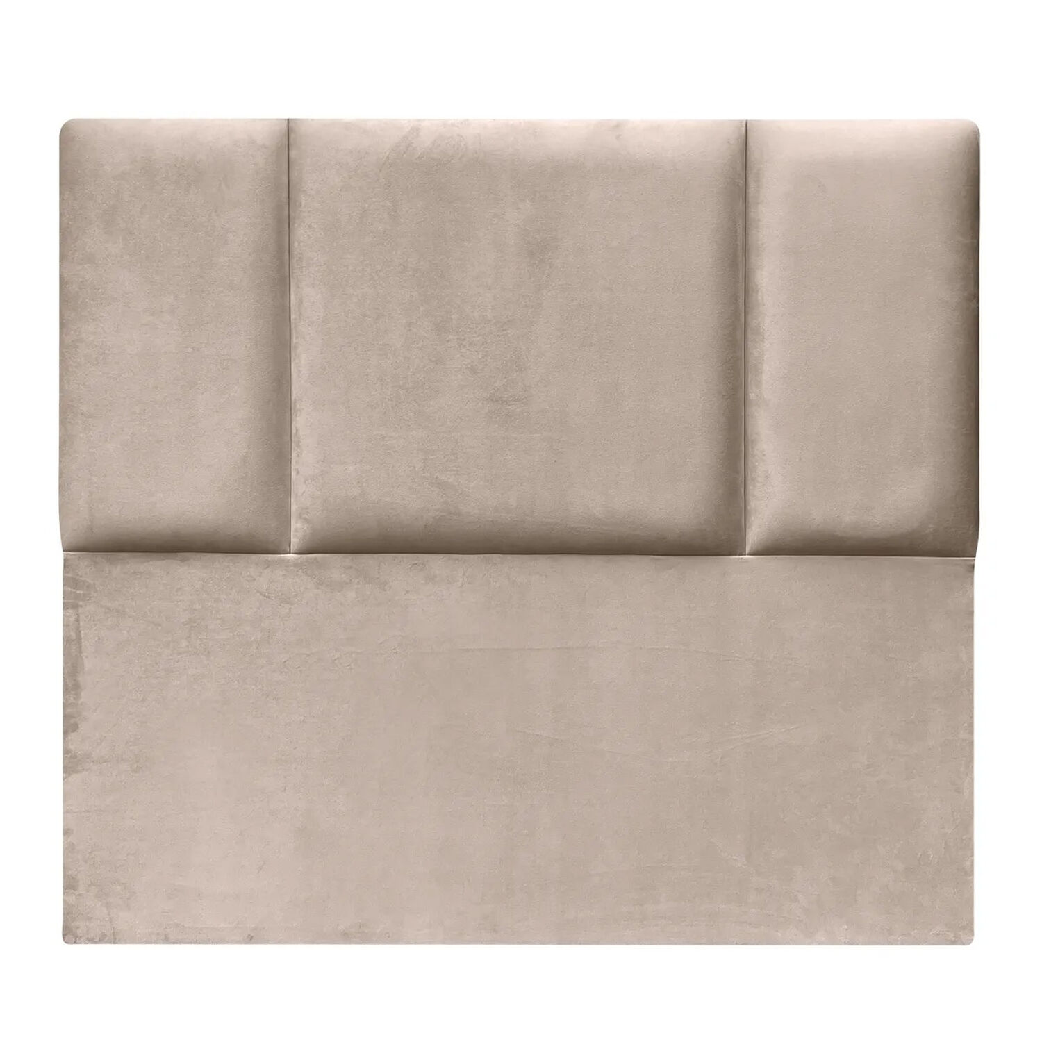 Respaldo De Cama Block Felpa Beige 1 Plaza image number 2.0