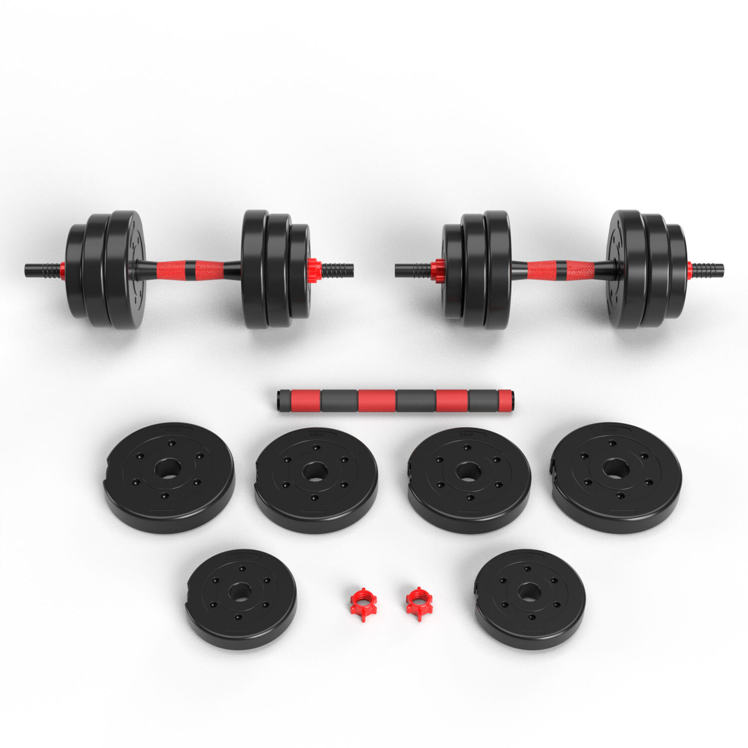 Set Mancuernas Fitmax 40 Kg Pvc image number 2.0